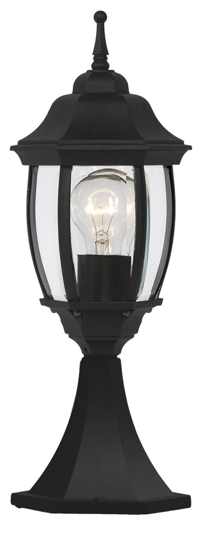 Lucide TIRENO - Bollard light Outdoor - 1xE27 - IP44 - Black