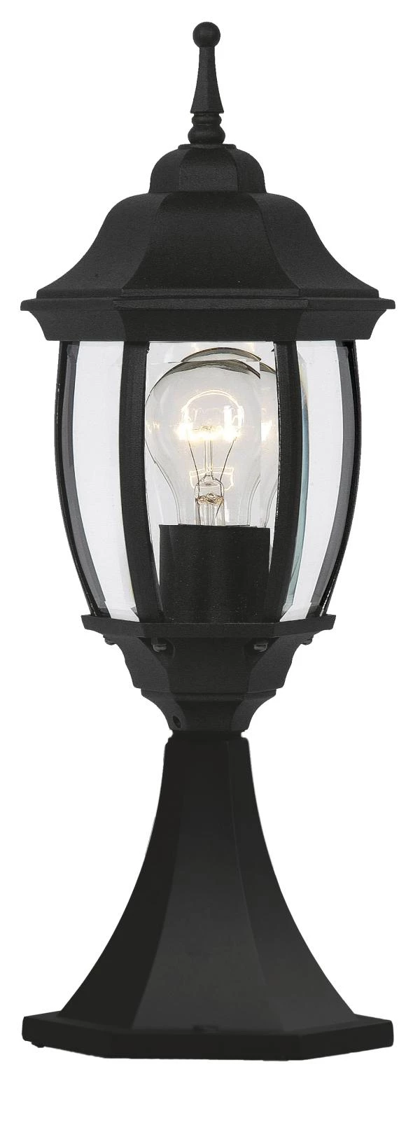 Lucide TIRENO - Bollard light Outdoor - 1xE27 - IP44 - Black - on