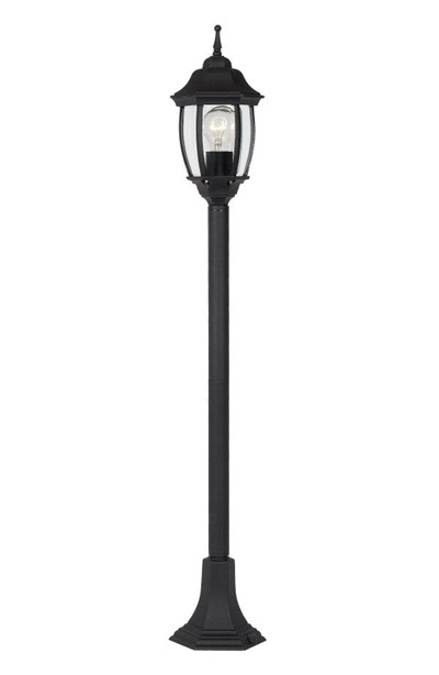 Lucide TIRENO - Columna - 1xE27 - IP44 - Negro