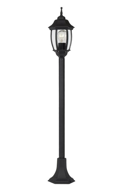 Lucide TIRENO - Lanterne / lampadaire exterieur Extérieur - 1xE27 - IP44 - Noir