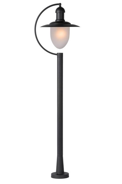 Lucide ARUBA - Columna - 1xE27 - IP44 - Negro