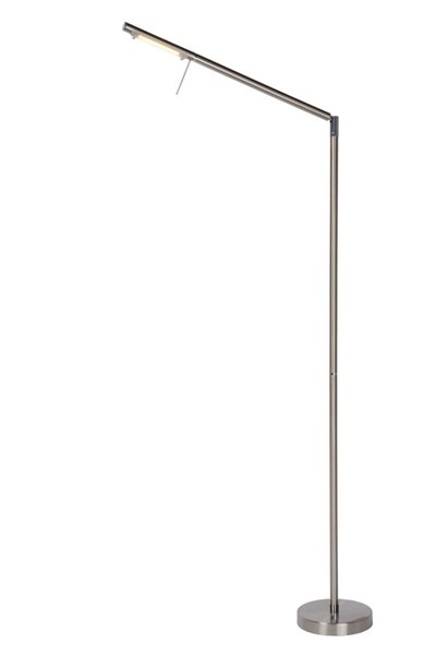 Lucide BERGAMO - Leeslamp - LED Dimb. - 1x6,8W 3000K - Mat chroom