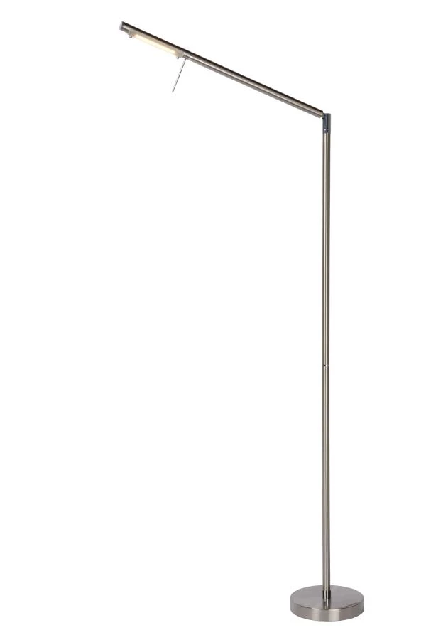 Lucide BERGAMO - Leeslamp - LED Dimb. - 1x6,8W 3000K - Mat chroom - aan 2