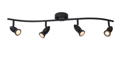 Lucide CARO - Spot plafond - 4xGU10 - Noir