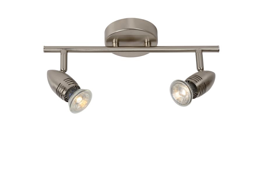 Ø 31 cm Ceiling Spotlight GU10-3x5W 2700K Lucide CARO-LED Satin Chrome LED 