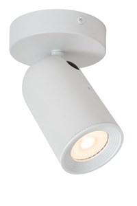 Lucide PUNCH - Ceiling spotlight - 1xGU10 - White on 1