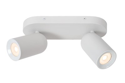 Lucide PUNCH - Spot plafond - 2xGU10 - Blanc