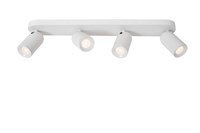 Lucide PUNCH - Ceiling spotlight - 4xGU10 - White on 1