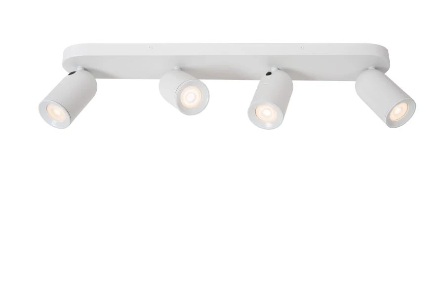 Lucide PUNCH - Ceiling spotlight - 4xGU10 - White - on 1