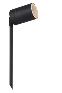 Lucide ARNE-LED - Spot de jardin - Ø 6,3 cm - LED - GU10 - 1x5W 2700K - IP44 - Noir AAN