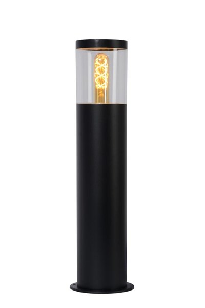 Lucide FEDOR - Bollard light - 1xE27 - IP44 - Black