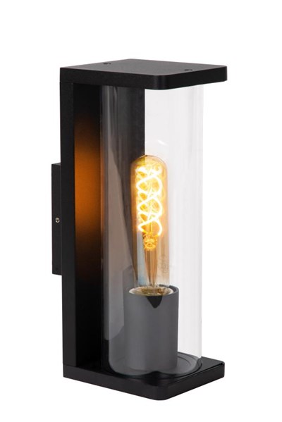 Lucide SLIGO - Wall light Indoor/Outdoor - 1xE27 - IP54 - Black