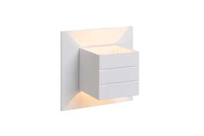 Lucide BOK - Wandlamp - 1xG9 - Wit