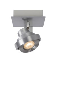 Lucide LANDA - Plafondspot - LED Dim to warm - GU10 - 1x5W 2200K/3000K - Mat chroom aan 2