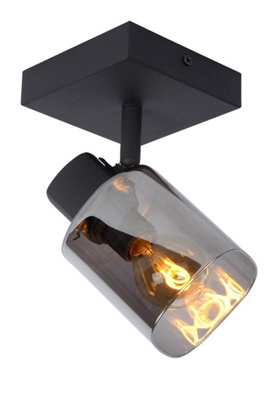 Lucide ALION - Ceiling spotlight - 1xE14 - Black