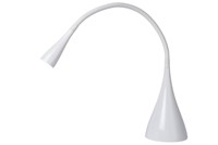 Lucide ZOZY - Bureaulamp - LED Dimb. - 1x4W 3000K - Wit aan 1