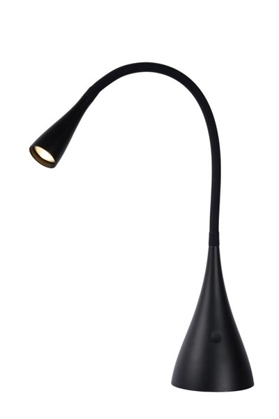 Lucide ZOZY - Schreibtischlampe - LED Dim. - 1x4W 3000K - 3 StepDim - Schwarz