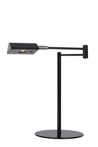 Lucide NUVOLA - Desk lamp - Ø 20 cm - LED Dim. - 1x9W 3000K - Black on