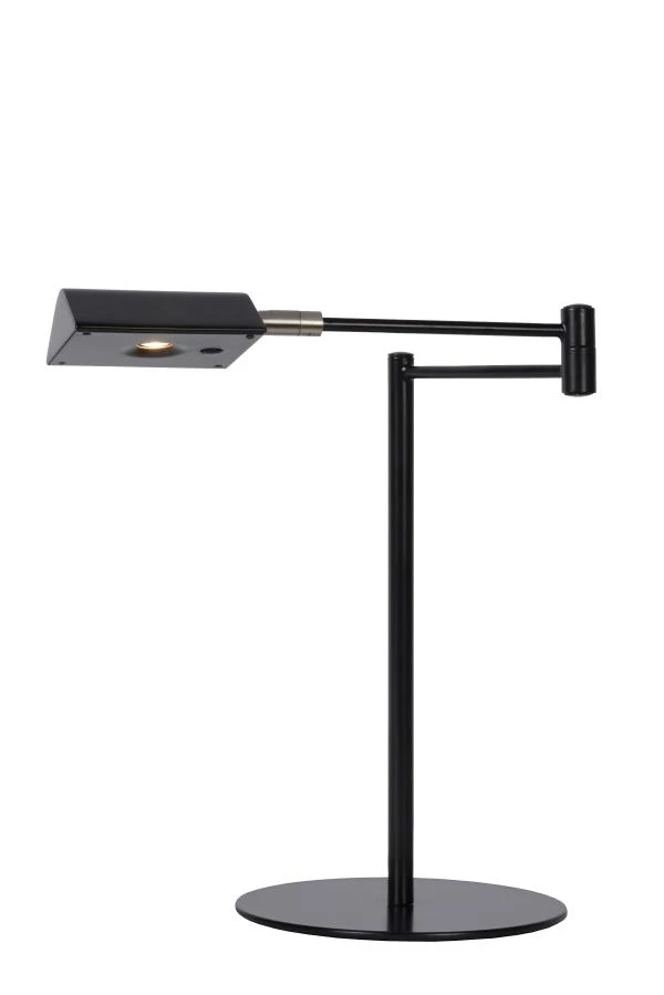 Lucide NUVOLA - Lámpara de escritorio - Ø 20 cm - LED Regul. - 1x9W 3000K - Negro - AAN