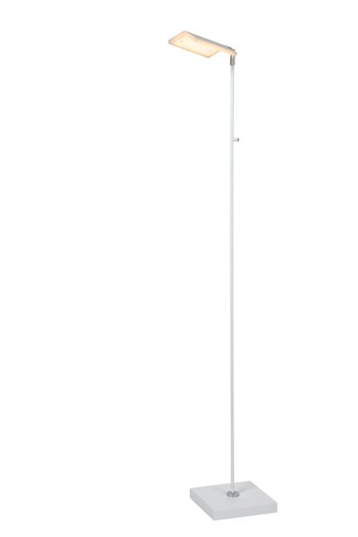 Lucide AARON - Floor lamp - LED Dim. - 1x10W 2700K/4000K - White