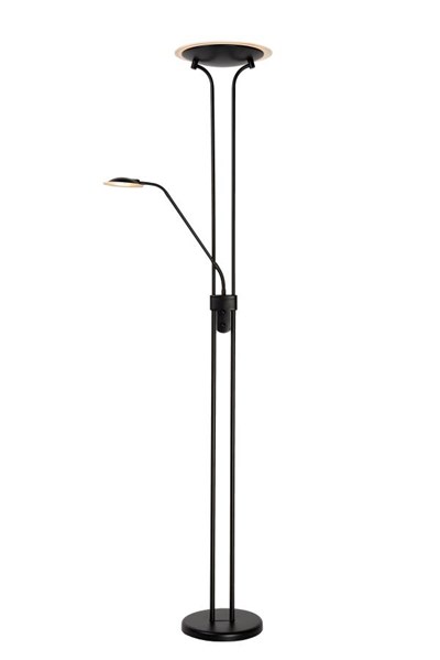 Lucide CHAMPION-LED - Lampadaire / lampe de lecture - LED Dim. - 3000K - Noir