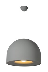 Lucide AKRON - Pendant light - Ø 50 cm - 1xE27 - Grey on 6