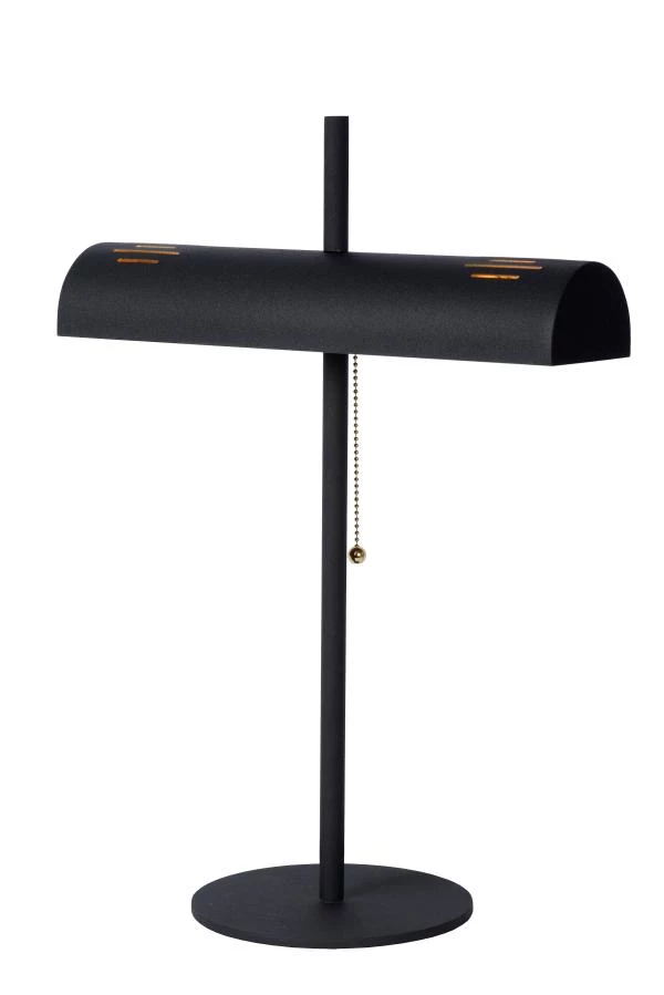 Lucide GLENDALE - Tischlampe - 2xE27 - Schwarz - AAN