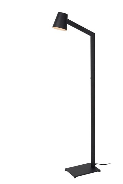 Lucide MIZUKO - Lámpara de lectura - Ø 13 cm - 1xE14 - Negro