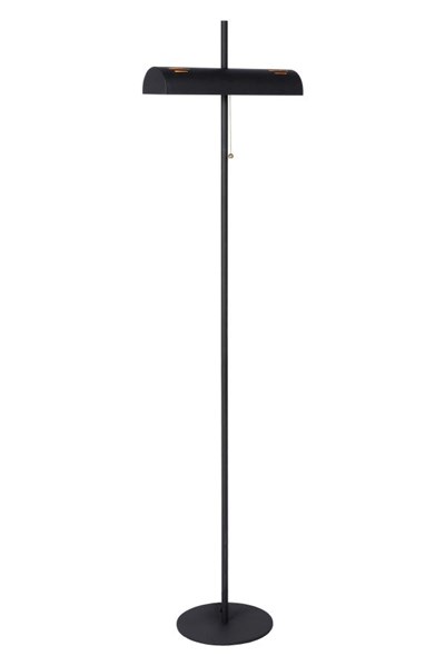 Lucide GLENDALE - Floor lamp - 2xE27 - Black