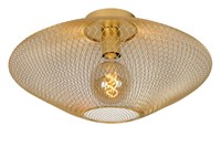 Lucide MESH - Lámpara de techo - Ø 45 cm - 1xE27 - Oro mate / Latón AAN 2