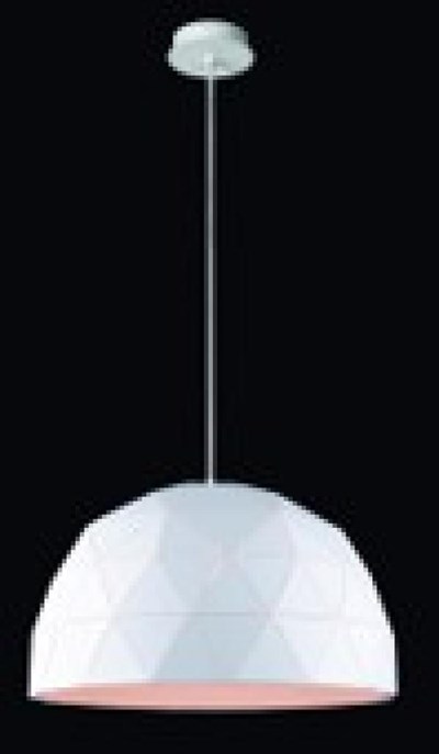 Lucide OTONA - Hanglamp - Ø 60 cm - 3xE27 - Wit