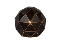 Lucide OTONA - Table lamp - Ø 25 cm - 1xE27 - Black on