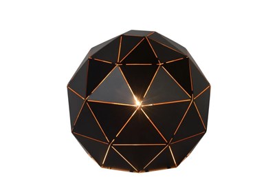 Lucide OTONA - Tischlampe - Ø 25 cm - 1xE27 - Schwarz