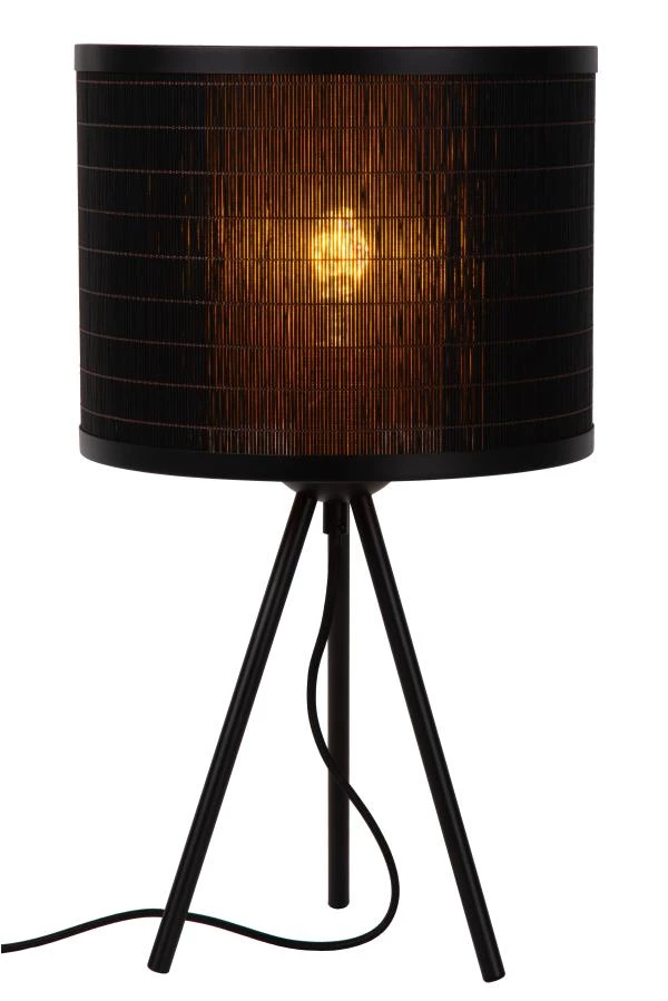 Lucide TAGALOG - Table lamp - Ø 26 cm - 1xE27 - Black - on