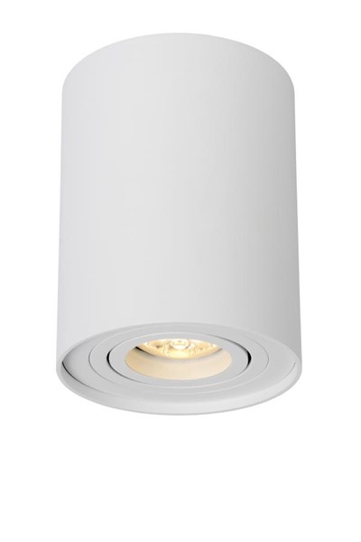 Lucide TUBE - Spot plafond - Ø 9,6 cm - 1xGU10 - Blanc