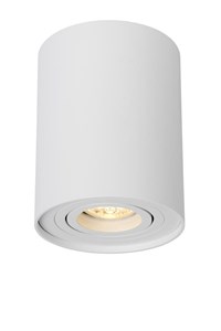 Lucide TUBE - Ceiling spotlight - Ø 9,6 cm - 1xGU10 - White on 1