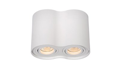 Lucide TUBE - Ceiling spotlight - 2xGU10 - White