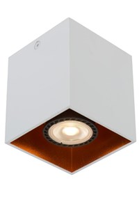 Lucide BIDO - Ceiling spotlight - 1xGU10 - White on 1