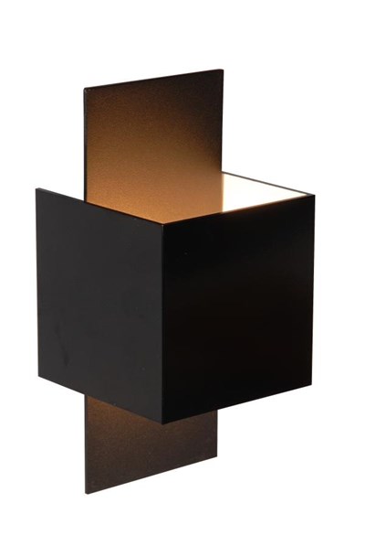 Lucide CUBO - Wandlamp - 1xG9 - Zwart