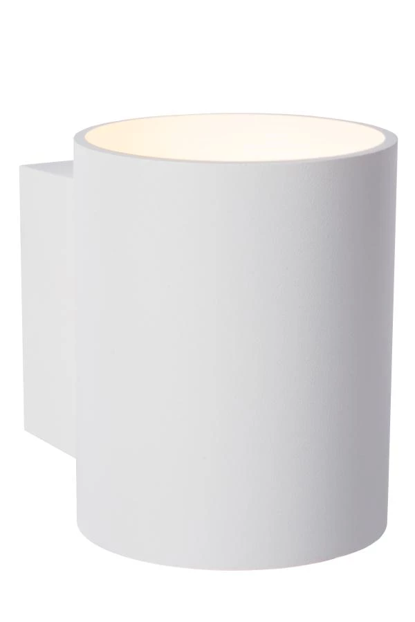 Lucide XERA - Lámpara de pared - Ø 8 cm - 1xG9 - Blanco - AAN 1