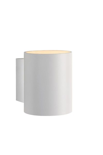 Lucide XERA - Lámpara de pared - Ø 8 cm - 1xG9 - Blanco