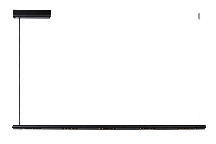 Lucide IZAK - Suspension - LED Dim. - 1x30W 2700K - Noir - AAN