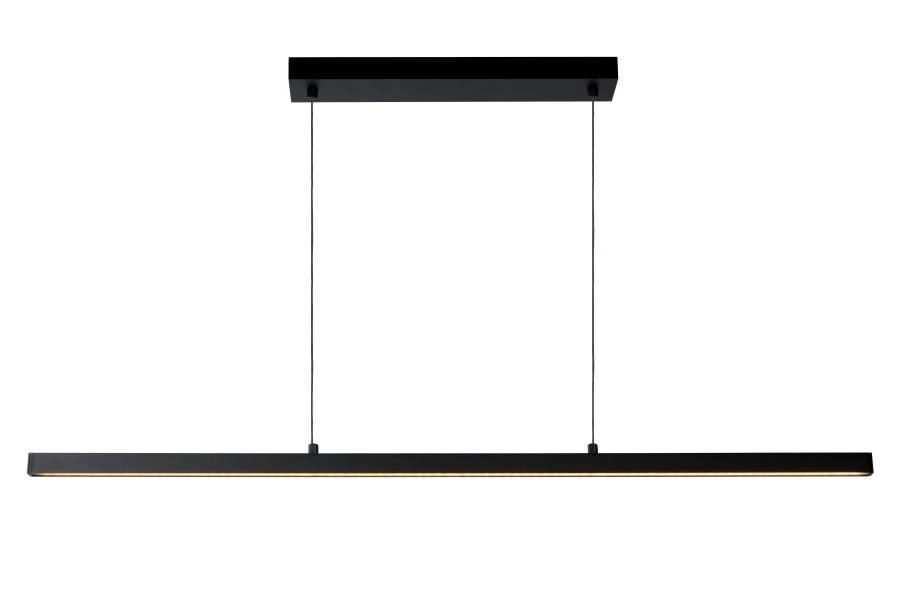 Lucide SIGMA - Pendant light - LED Dim. - 1x30W 2700K - Black - on