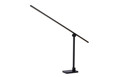 Lucide AGENA - Bureaulamp - LED Dimb. - 1x12W 2700K - Zwart