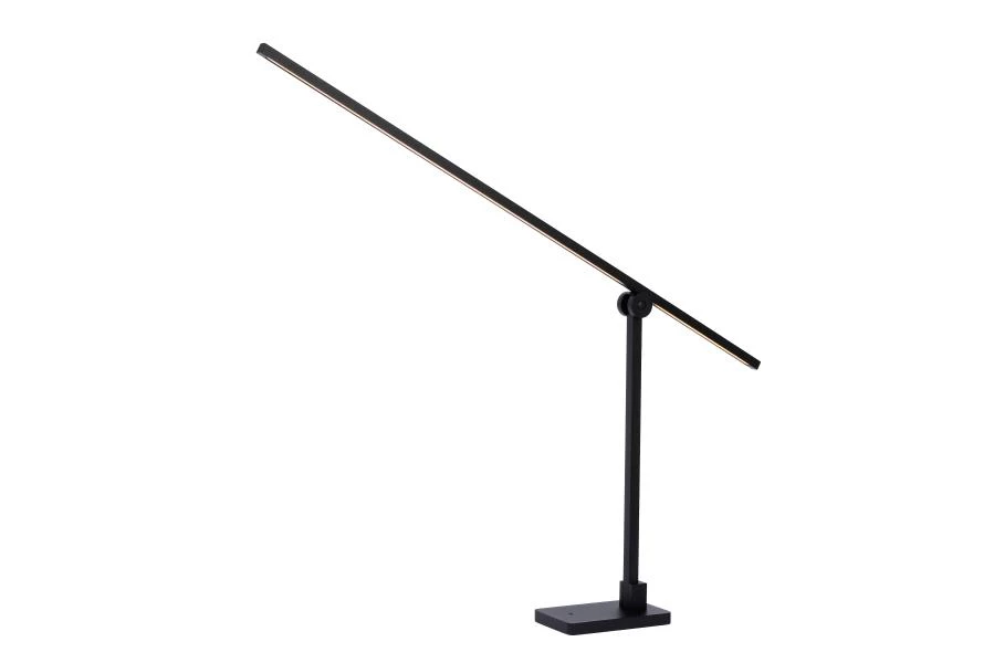 Lucide AGENA - Lámpara de escritorio - LED Regul. - 1x12W 2700K - Negro - AAN