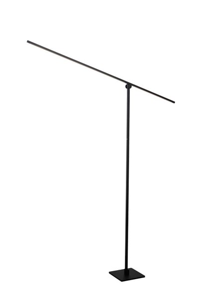 Lucide AGENA - Lámpara de lectura - LED Regul. - 1x14,5W 2700K - 3 StepDim - Negro