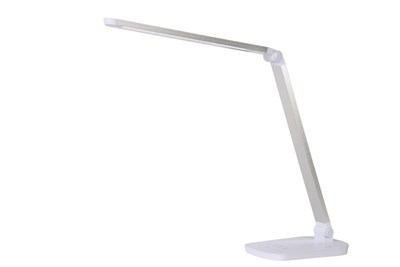 Lucide VARIO LED - Lampe de bureau - LED Dim to warm - 1x8W 2700K/6500K - Blanc