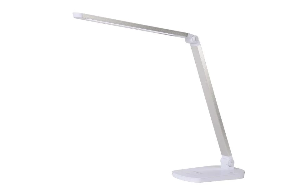 Lucide VARIO LED - Desk lamp - LED Dim to warm - 1x8W 2700K/6500K - White - on 1