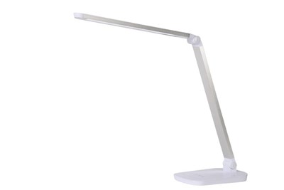 Lucide VARIO LED - Desk lamp - LED Dim to warm - 1x8W 2700K/6000K - White