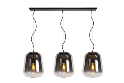 Lucide GLORIO - Suspension - 3xE27 - Noir